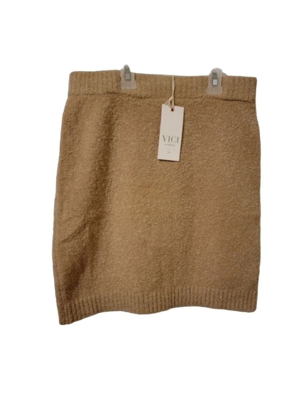 VICI Sweater Fabric Wool Blend Skirt